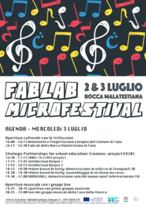 FabLab MicroFestival Locandina2